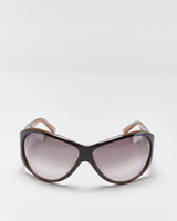 Vintage Y2K 00s Missoni Round Wrap Sunglasses