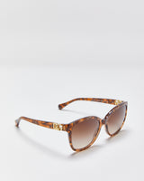 Vintage Dolce &amp; Gabbana Square Cateye Tortoise Shell Sunglasses