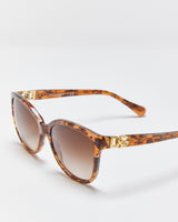 Vintage Dolce &amp; Gabbana Square Cateye Tortoise Shell Sunglasses
