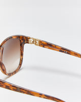 Vintage Dolce &amp; Gabbana Square Cateye Tortoise Shell Sunglasses