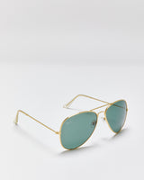 Vintage Ray Ban Classic Aviator Gold Sunglasses