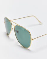 Vintage Ray Ban Classic Aviator Gold Sunglasses