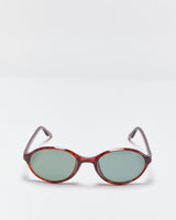 Vintage 1990s Ray Ban Sidestreet Cherry Tortoise Oval Sunglasses