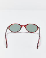 Vintage 1990s Ray Ban Sidestreet Cherry Tortoise Oval Sunglasses