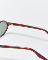 Vintage 1990s Ray Ban Sidestreet Cherry Tortoise Oval Sunglasses