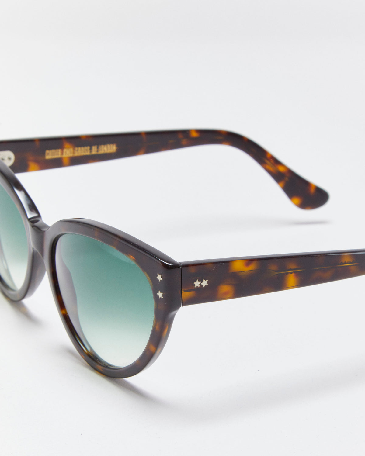 Culter And Cross 0886 Cateye Tortoise Shell Sunglasses