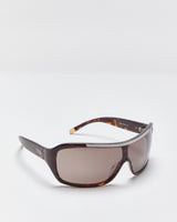 Vintage Y2K 00s DKNY Tortoise Shell Wrap Sunglasses