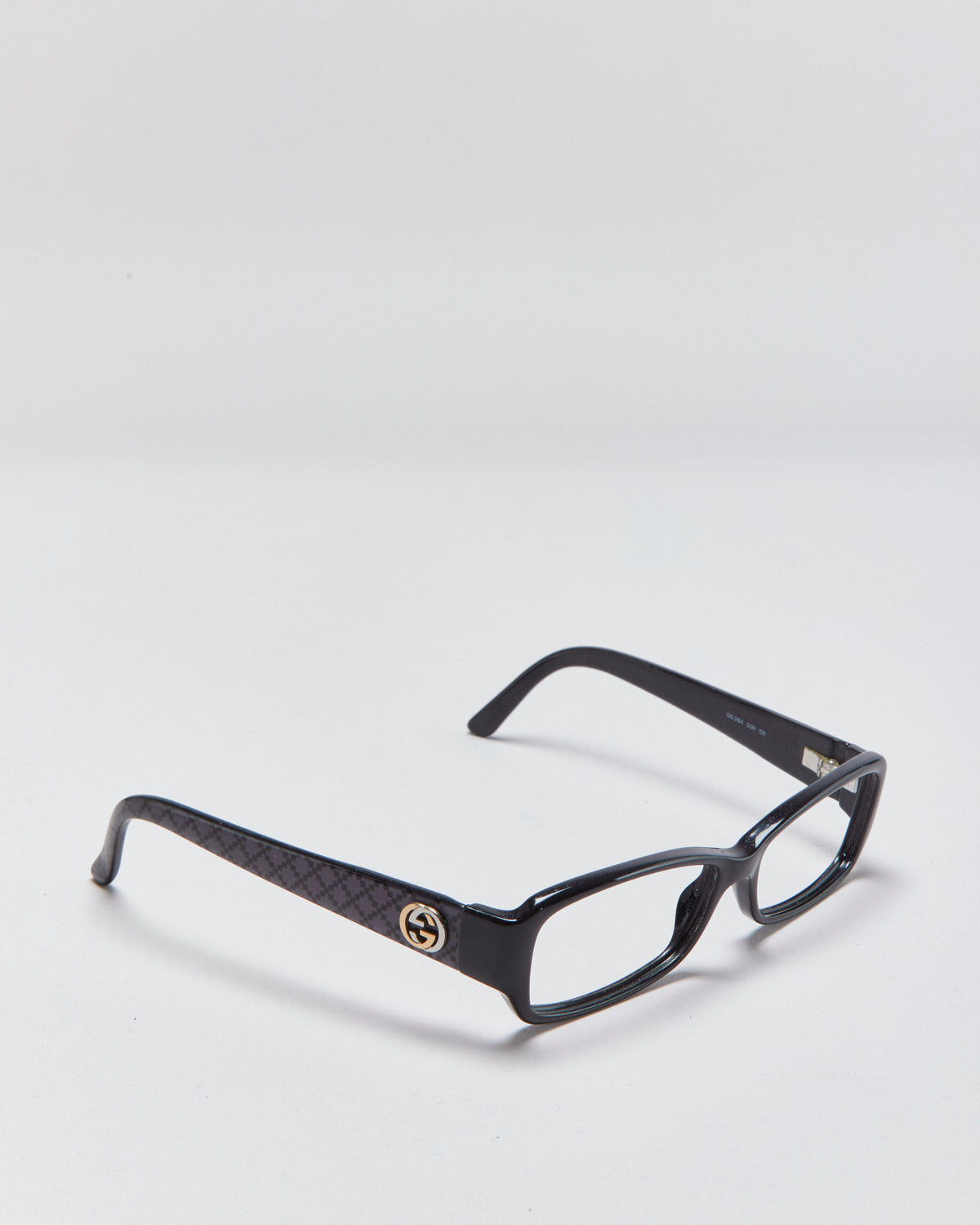 Vintage Y2K 00s Gucci Slim Rectangle Glasses Frames