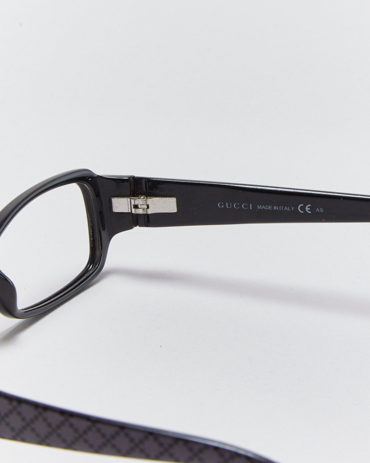 Vintage Y2K 00s Gucci Slim Rectangle Glasses Frames