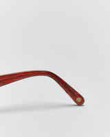 Vintage Y2K 00s Versace Patterned Slim Rectangle Glasses Frames