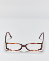 Vintage Y2K 00s Bvlgari Slim Rectangle Glasses Frames