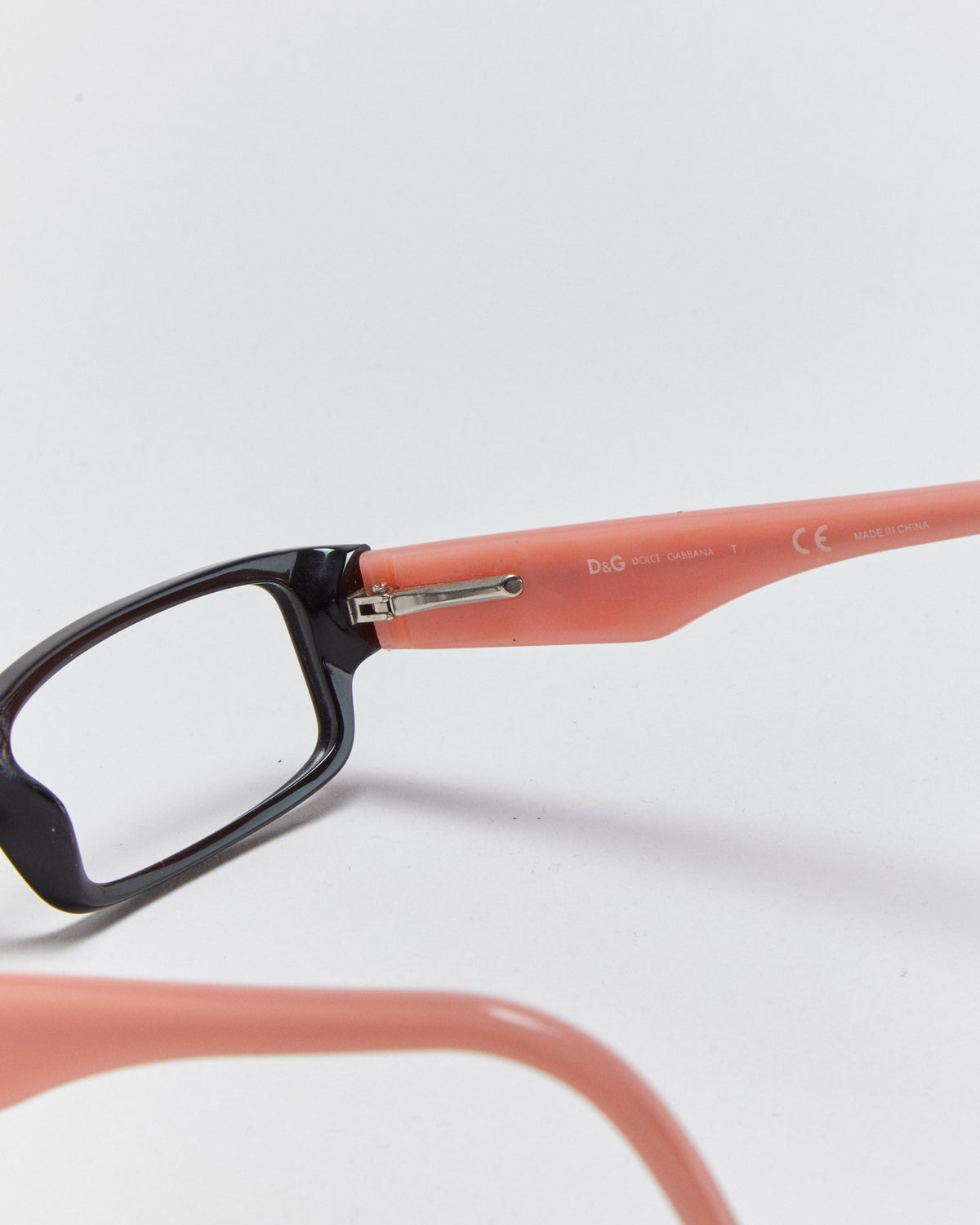 Vintage Y2K 00s Dolce &amp; Gabbana Slim Rectangle Glasses Frames