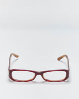 Vintage Y2K 00s Burberry Slim Rectangle Glasses Frames