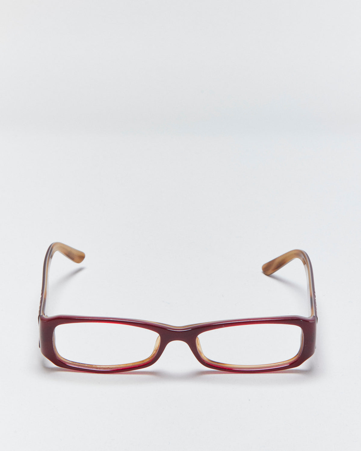 Vintage Y2K 00s Burberry Slim Rectangle Glasses Frames