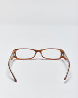 Vintage Y2K 00s Burberry Slim Rectangle Glasses Frames
