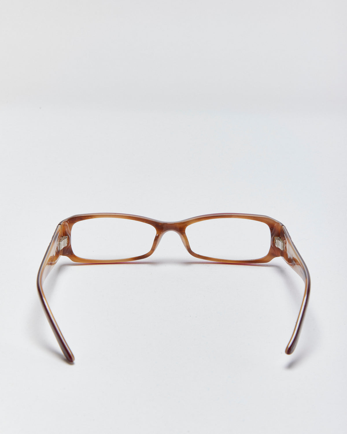 Vintage Y2K 00s Burberry Slim Rectangle Glasses Frames