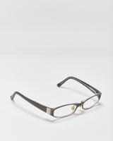 Vintage Y2K 00s Burberry Slim Diamond Glasses Frames