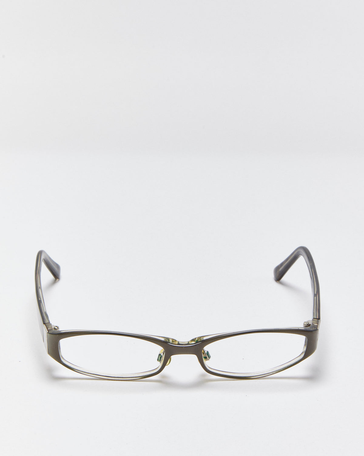 Vintage Y2K 00s Burberry Slim Diamond Glasses Frames