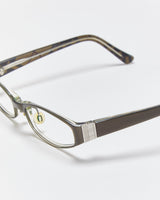 Vintage Y2K 00s Burberry Slim Diamond Glasses Frames