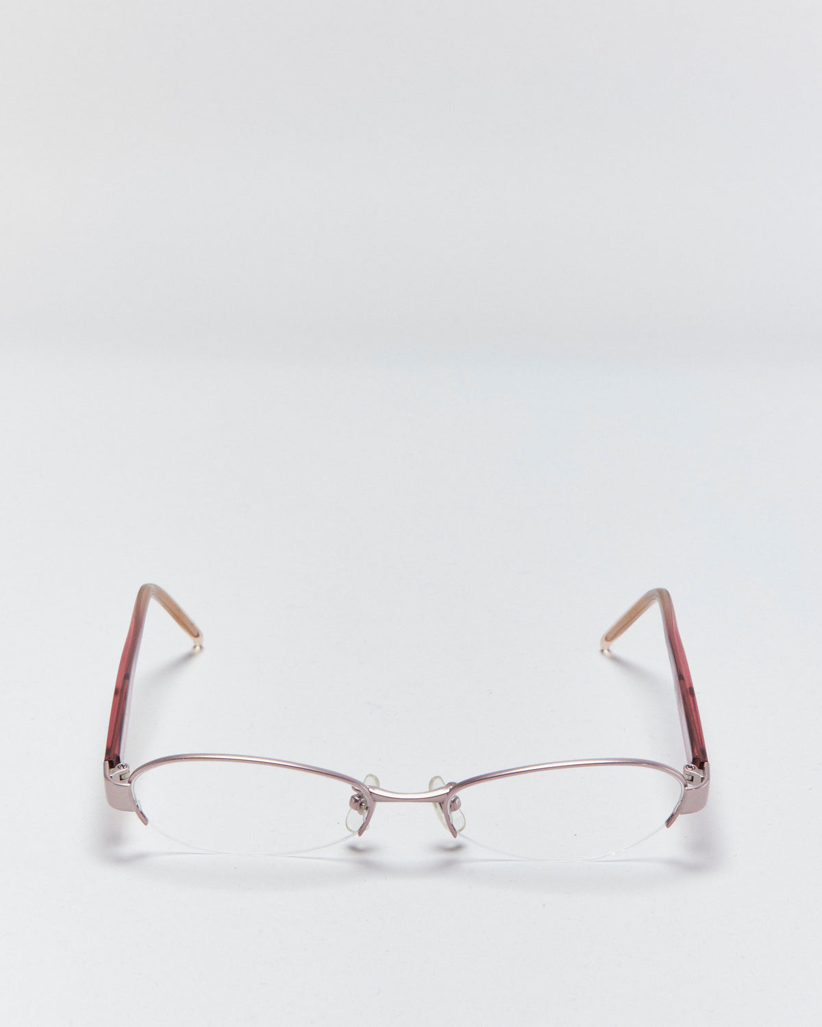 Vintage Y2K 00s Dior Semi Rimless Oval Glasses Frames