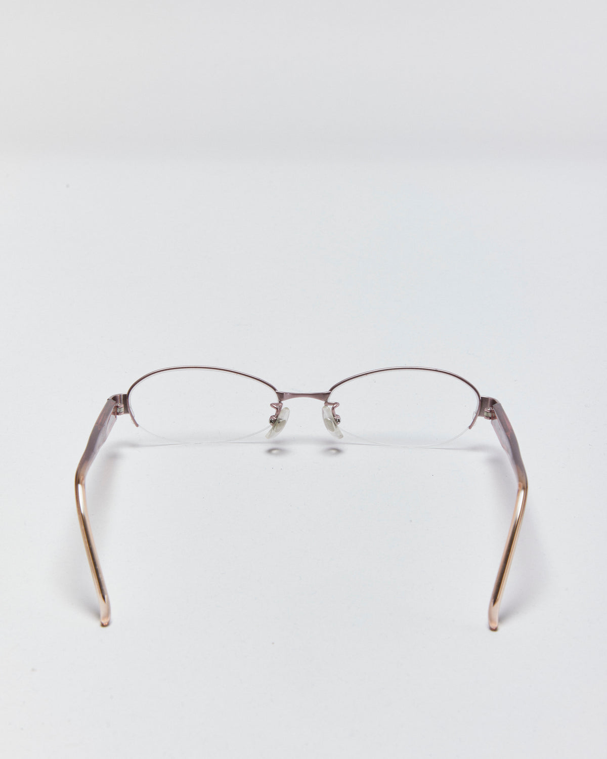 Vintage Y2K 00s Dior Semi Rimless Oval Glasses Frames
