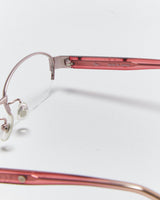Vintage Y2K 00s Dior Semi Rimless Oval Glasses Frames