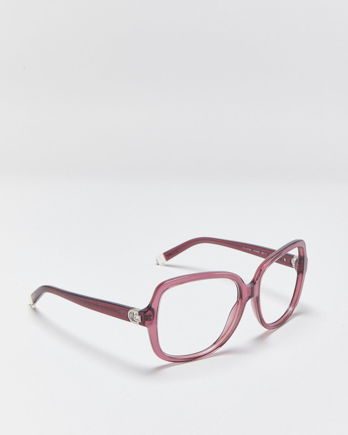 Vintage Y2K 00s DKNY Oversized Round Glasses Frames