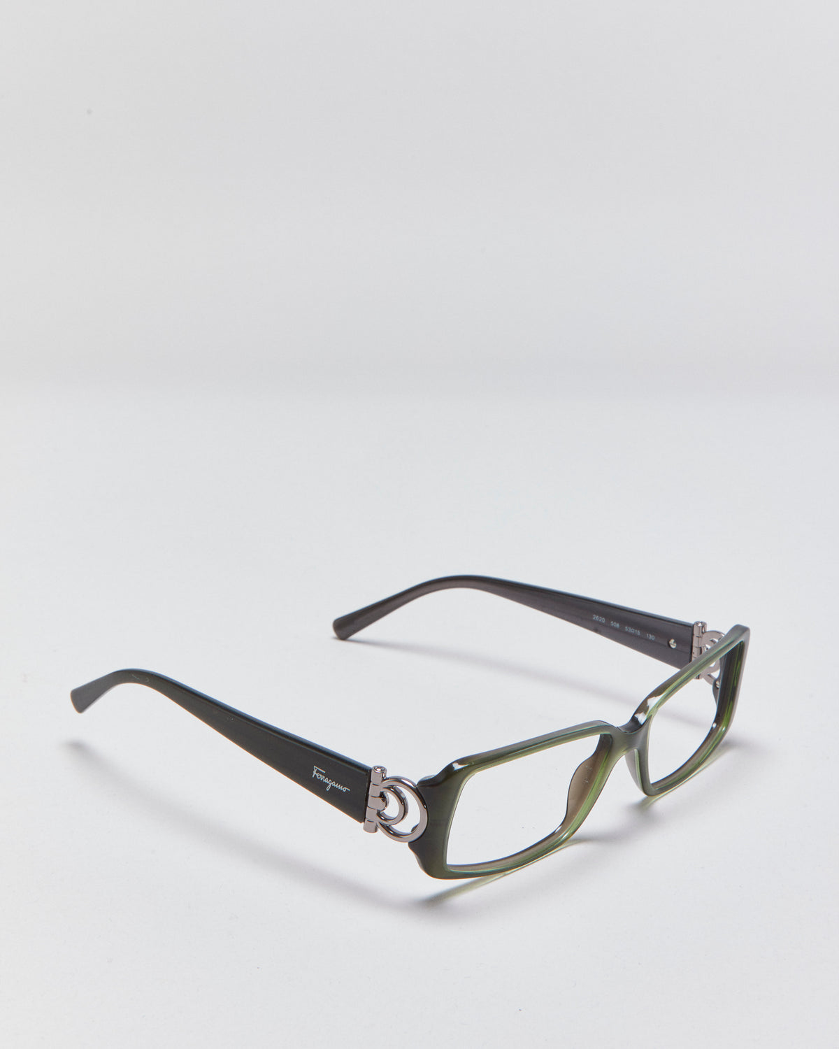 Vintage Salvatore Ferragamo Rectangle Glasses Frames