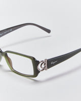 Vintage Salvatore Ferragamo Rectangle Glasses Frames