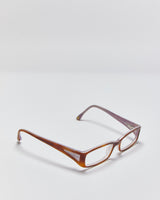 Vintage Y2K 00s Emporio Armani Slim Rectangle Glasses Frames