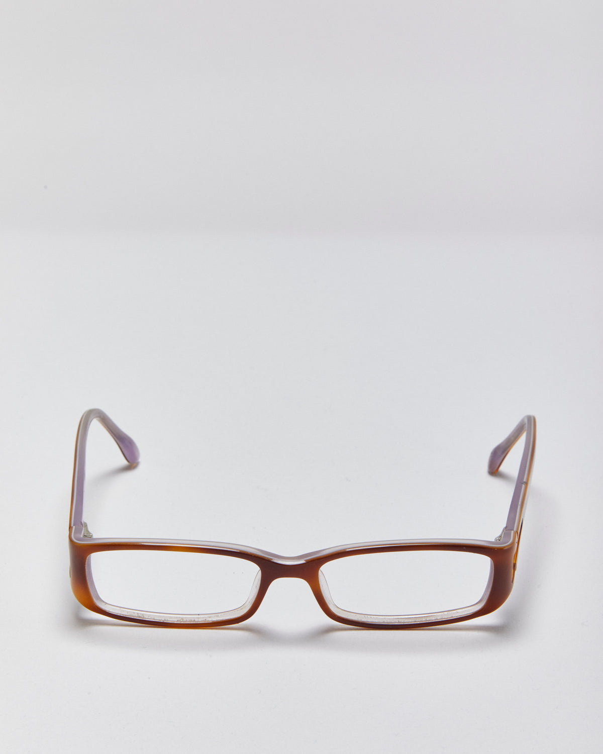 Vintage Y2K 00s Emporio Armani Slim Rectangle Glasses Frames