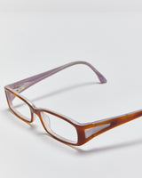 Vintage Y2K 00s Emporio Armani Slim Rectangle Glasses Frames