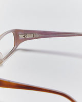 Vintage Y2K 00s Emporio Armani Slim Rectangle Glasses Frames