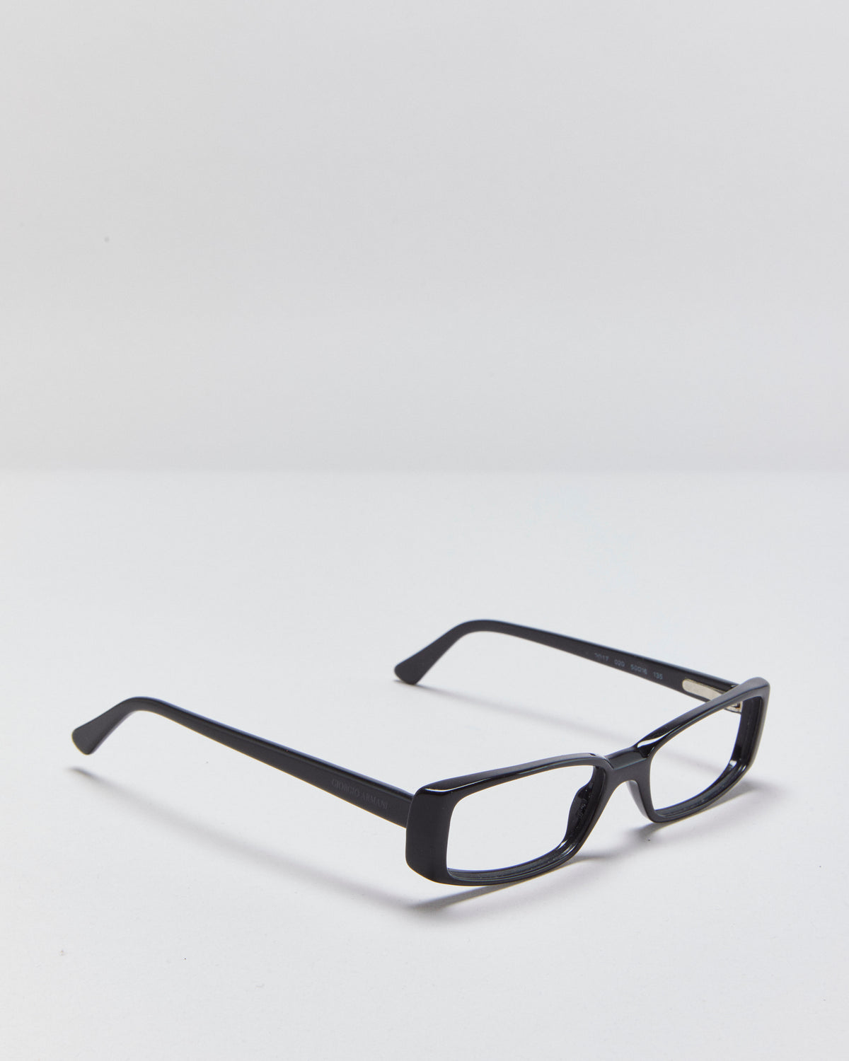 Vintage Y2K 00s Giorgio Armani Slim Rectangle Glasses Frames
