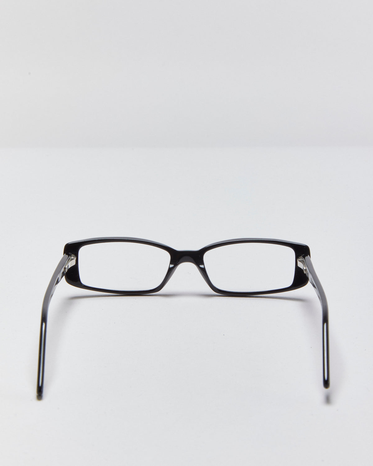 Vintage Y2K 00s Giorgio Armani Slim Rectangle Glasses Frames