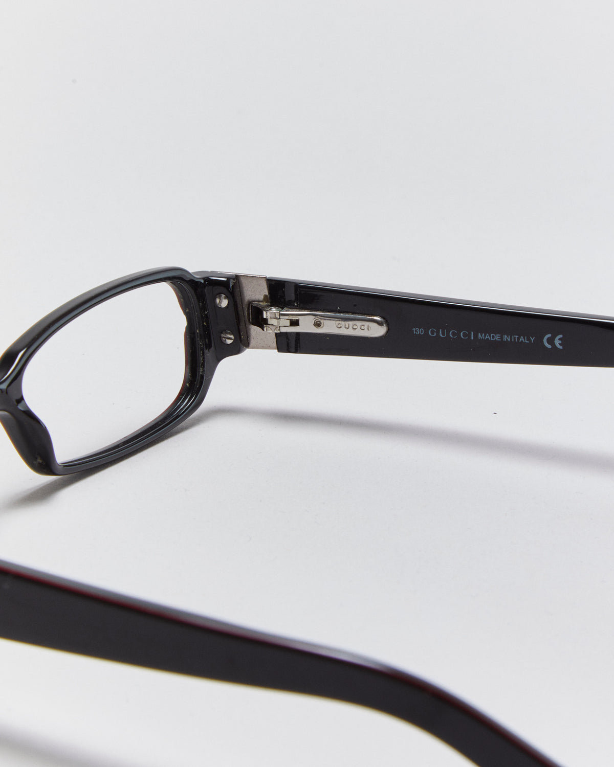 Vintage Y2K 00s Gucci 2916 Slim Rectangle Glasses Frames