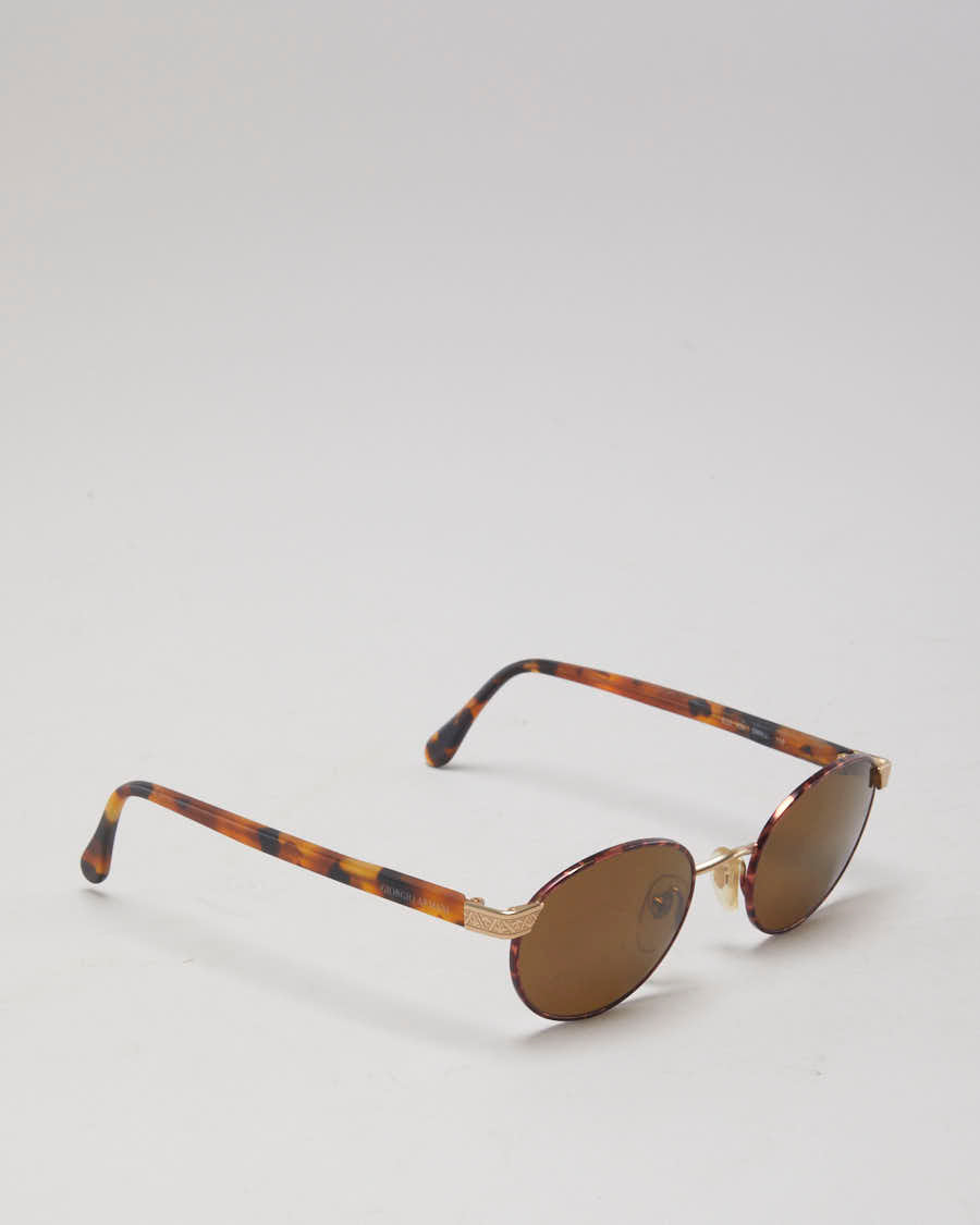 Armani Tortoiseshell Sunglasses - O/S