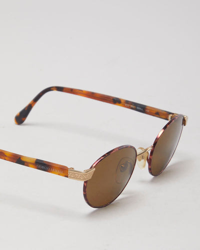 Armani Tortoiseshell Sunglasses - O/S