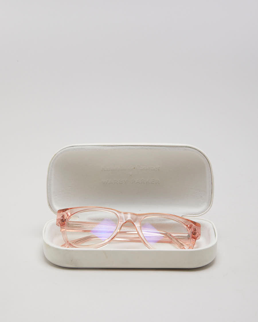 Amanda de Cadenet x Warby Parker Pink Reading Glasses - O/S