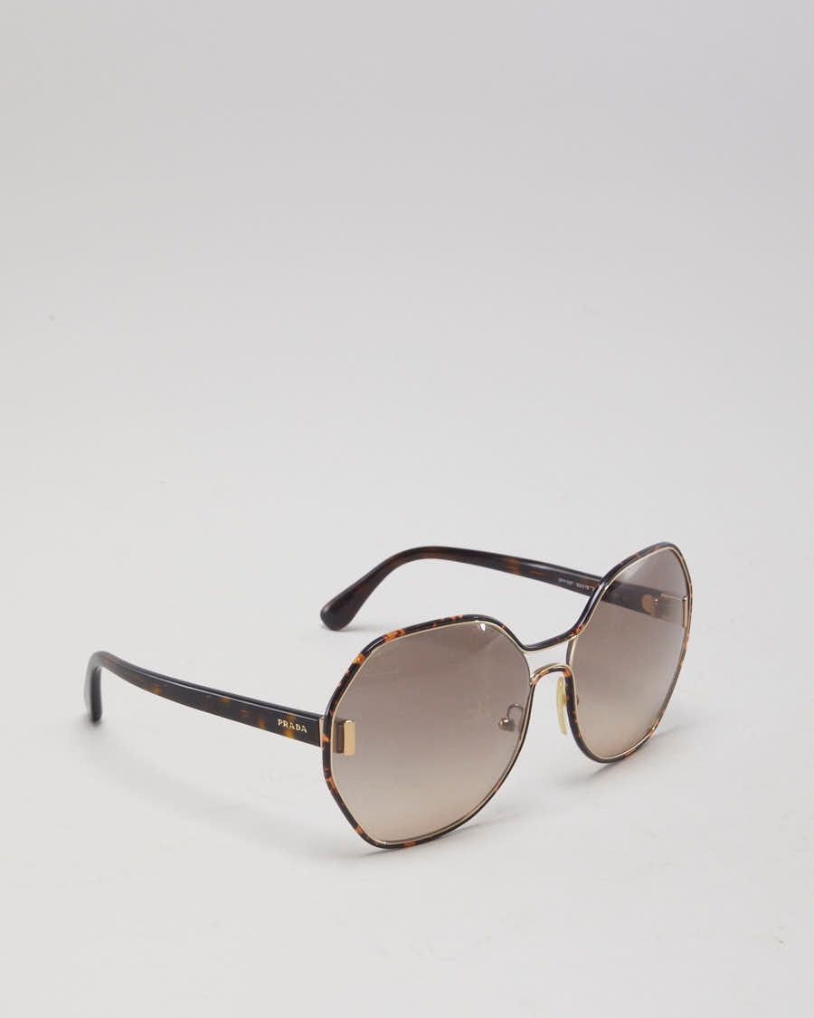 Prada Tortoiseshell Sunglasses - O/S