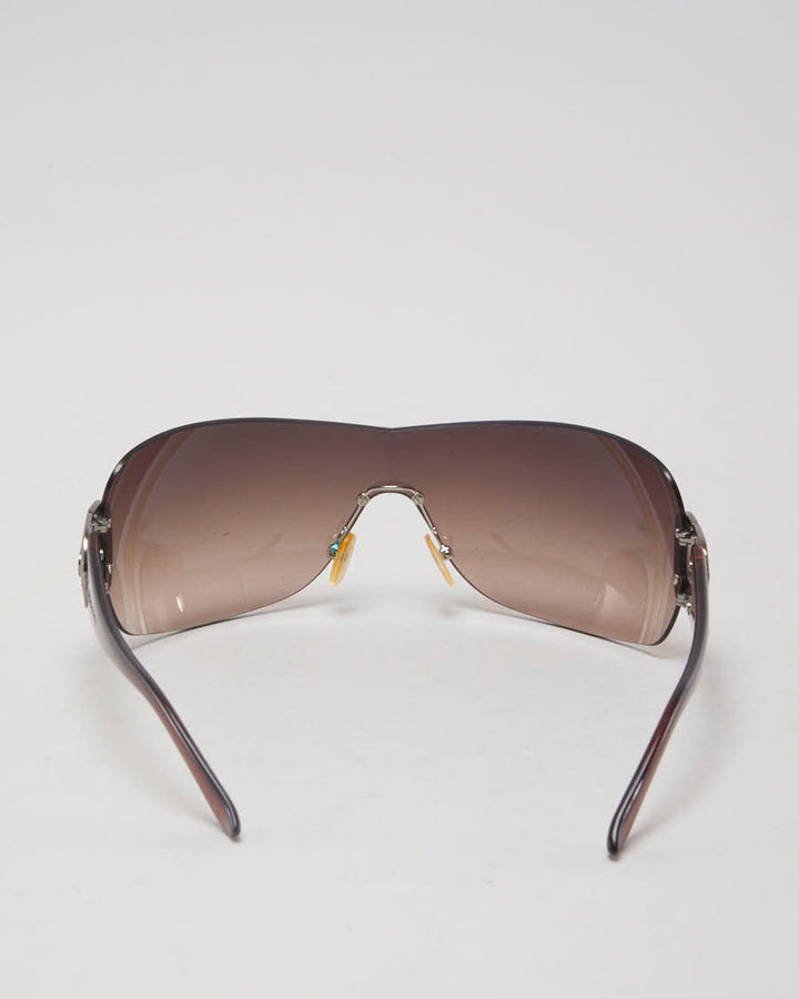 Y2K 00s Bvlgari Pink Rimless Sunglasses - O/S – Rokit