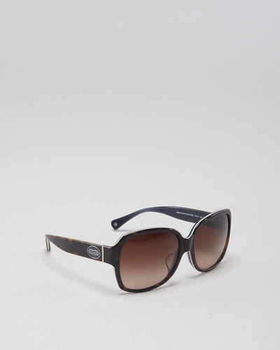 Coach Dark Tortoise Grey Sunglasses - O/S