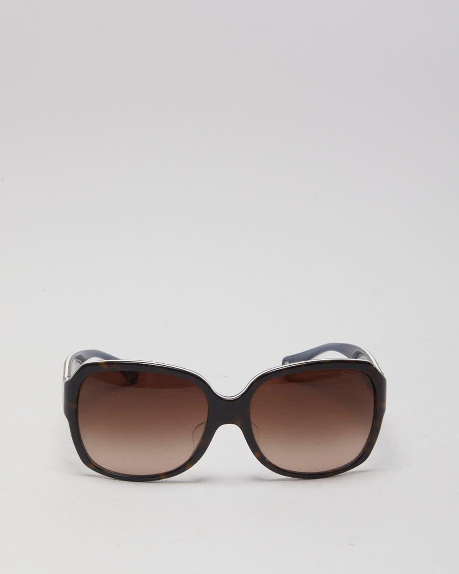 Coach Dark Tortoise Grey Sunglasses - O/S