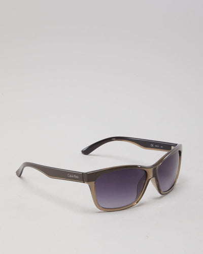 Calvin Klein Brown Sunglasses - O/S