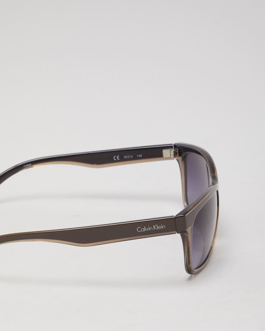 Calvin Klein Brown Sunglasses - O/S
