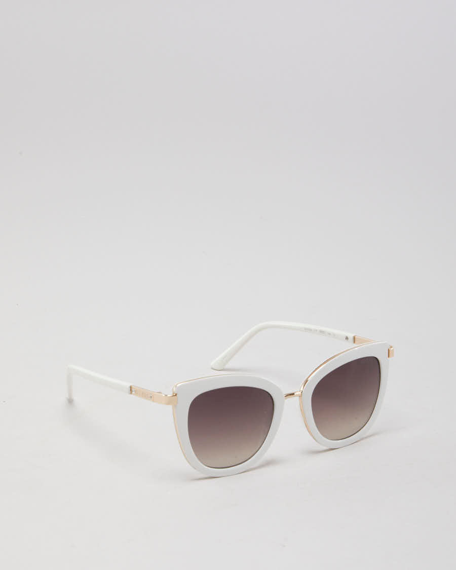 Guess White Cat Eye Sunglasses - O/S