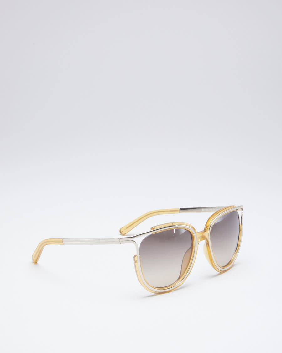 Chloe Jayme Squared Sunglasses - O/S