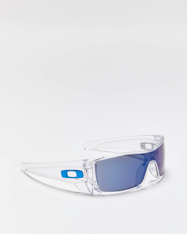 Vintage Oakley Transparent Wrap Around Sunglasses