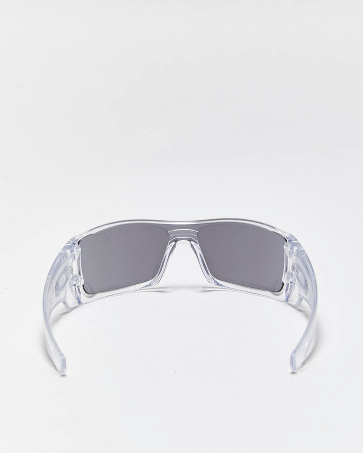 Vintage Oakley Transparent Wrap Around Sunglasses