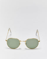 Vintage Ray-Ban Round Metal Arista Gold Sunglasses